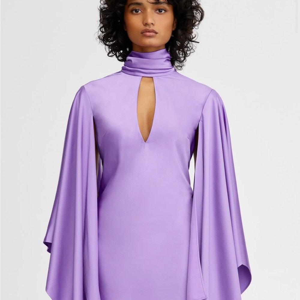 Others Follow Lavender Long Sleeve Dress